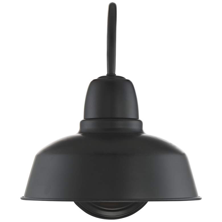 Image 3 Urban Barn Collection 13" High Black Outdoor Wall Light Set of 2 more views