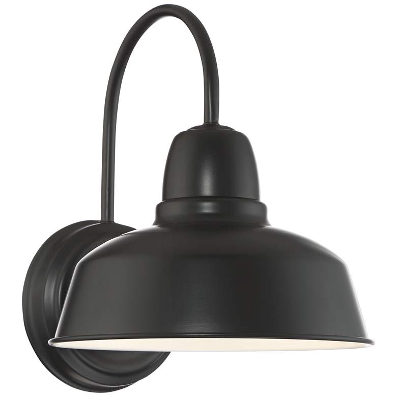 Image 3 Urban Barn Collection 13 inch High Black Outdoor Wall Light