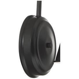 Image4 of Urban Barn Collection 13" High Black Outdoor Wall Light more views