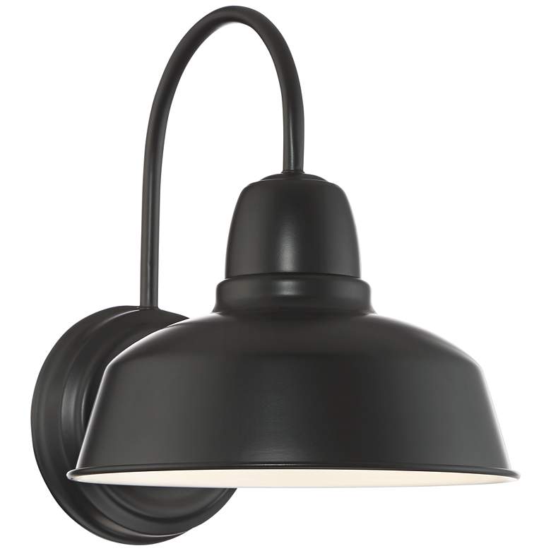 Image 3 Urban Barn Collection 13 inch High Black Wall Sconce