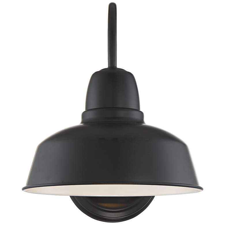 Image 5 Urban Barn Collection 13" High Black Wall Sconce more views