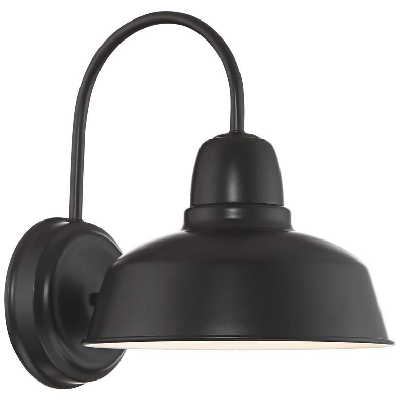 Image 6 Urban Barn Collection 13" High Black Wall Sconce more views