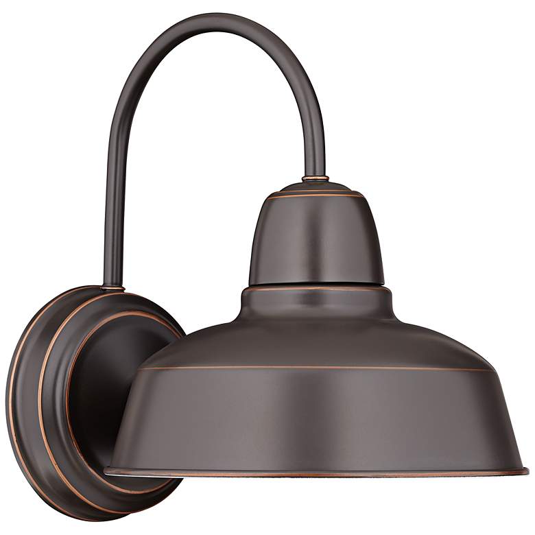 Image 2 Urban Barn Collection 13 inch High Bronze Outdoor Wall Light
