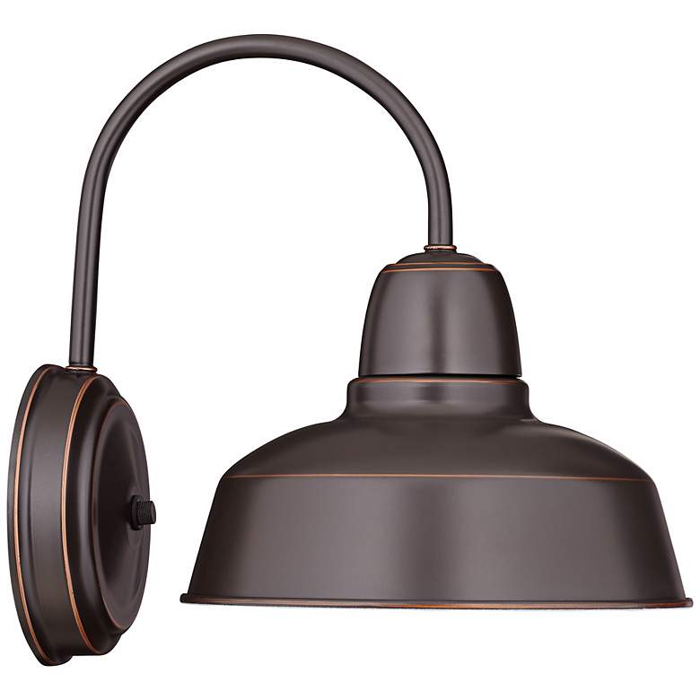 Urban Barn Collection 13&quot; High Bronze Outdoor Wall Light more views