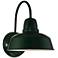 Urban Barn Collection 13" High Green Outdoor Wall Light