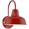 Urban Barn Collection 13" High Red Outdoor Wall Light