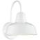 Urban Barn Collection 13" High White Outdoor Wall Light