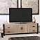 Urban Blend 71" Wide Driftwood Finish TV Stand Console