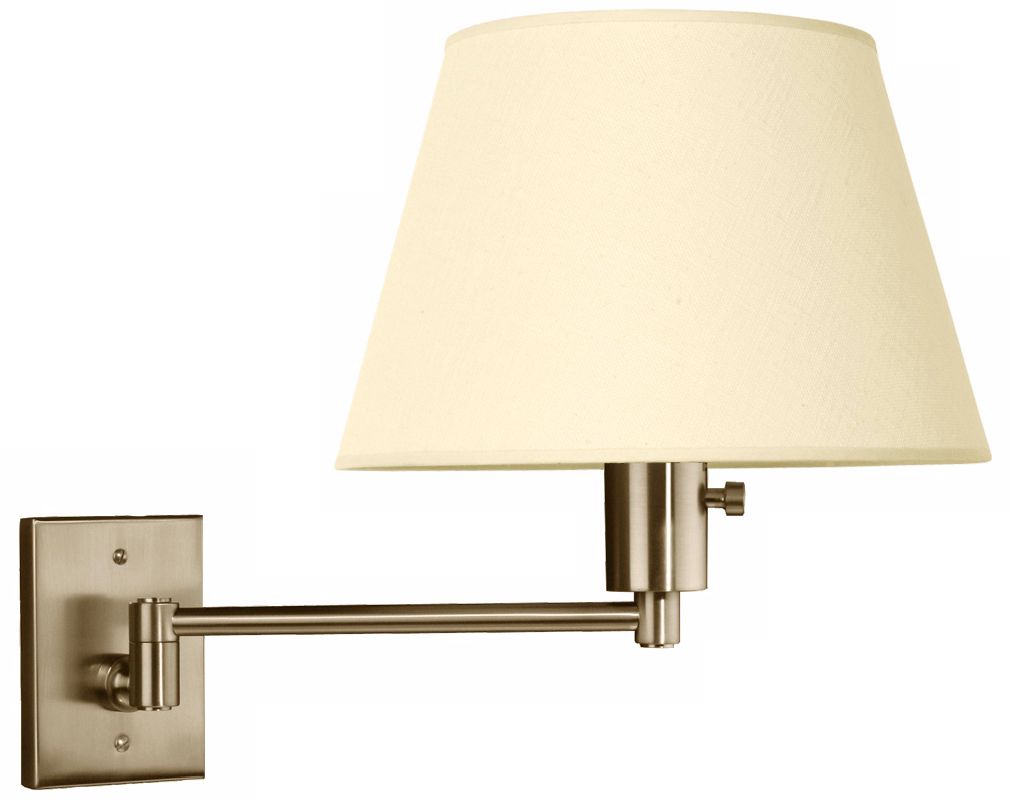 hard wired swing arm sconce