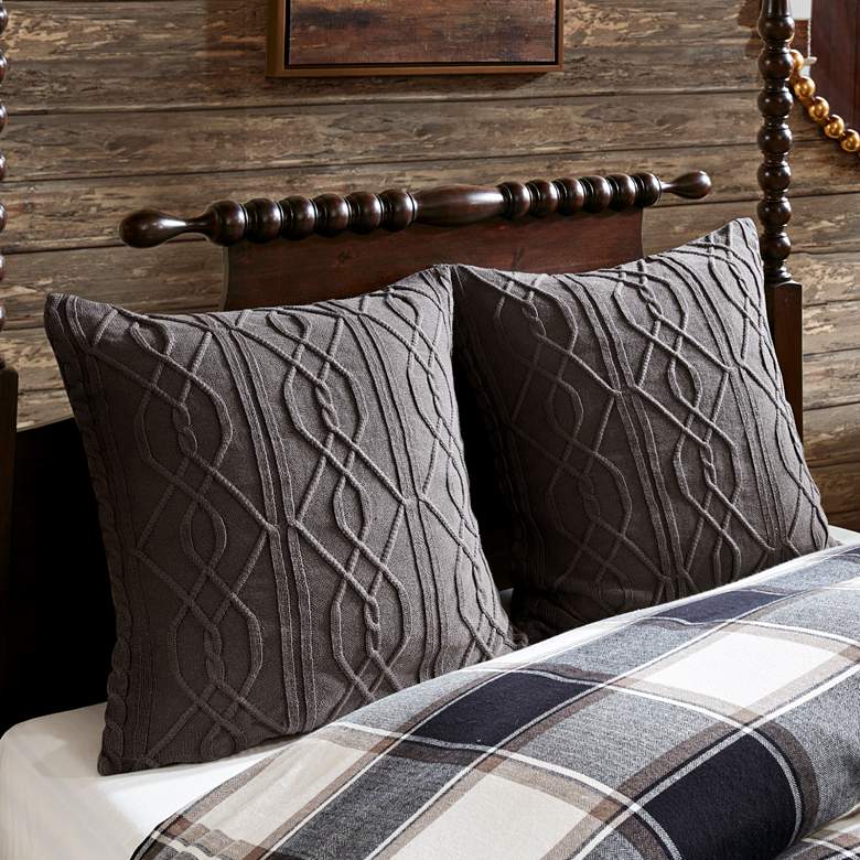 Image 5 Urban Cabin Brown 8-Piece Queen Comforter Set more views