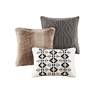 Thumbnail4 of Urban Cabin Brown 9-Piece King Comforter Set more views
