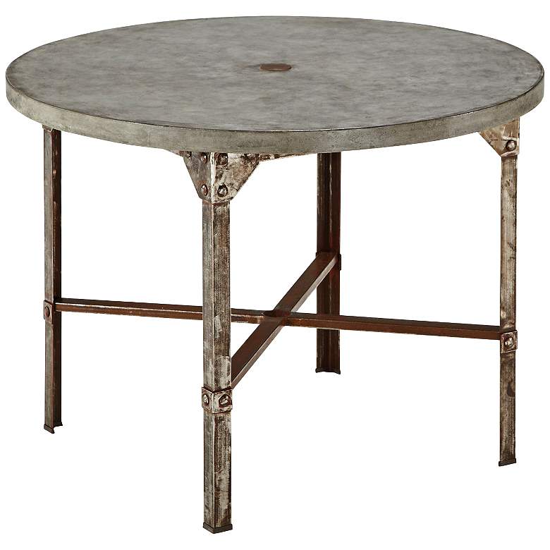 Image 1 Urban Collection Round Outdoor Dining Table