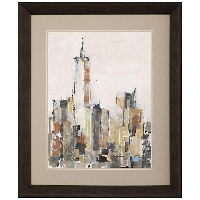 Image 1 Urban Daylight I 34" High Rectangular Giclee Framed Wall Art