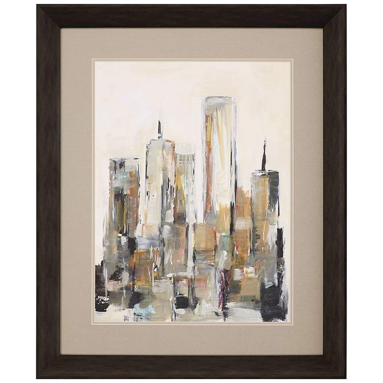 Image 1 Urban Daylight II 34"H Rectangular Giclee Framed Wall Art