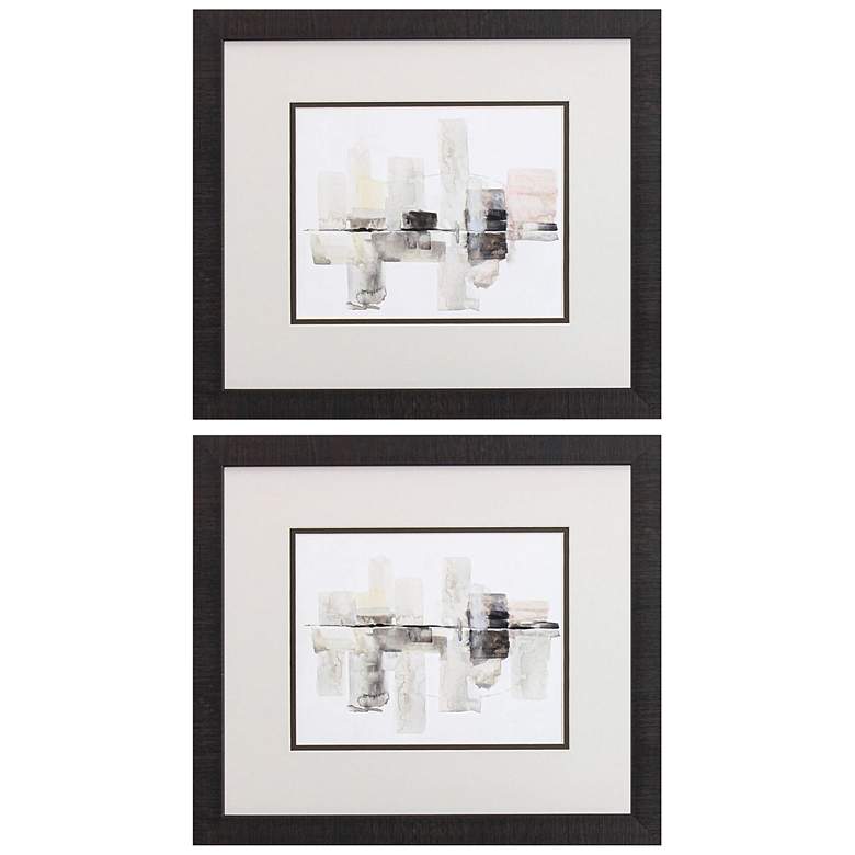 Image 3 Urban Oasis 17 inch Wide Rectangular 2-Piece Framed Wall Art Set