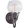 Urban Renewal 10 1/4" High Rustic Iron Wall Sconce