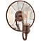 Urban Renewal 9 3/4" High Astral Bronze Wall Sconce