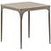 Urban Retreat 22"W Natural and Champagne Outdoor End Table