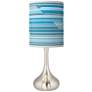 Urban Stripes Giclee Droplet Table Lamp