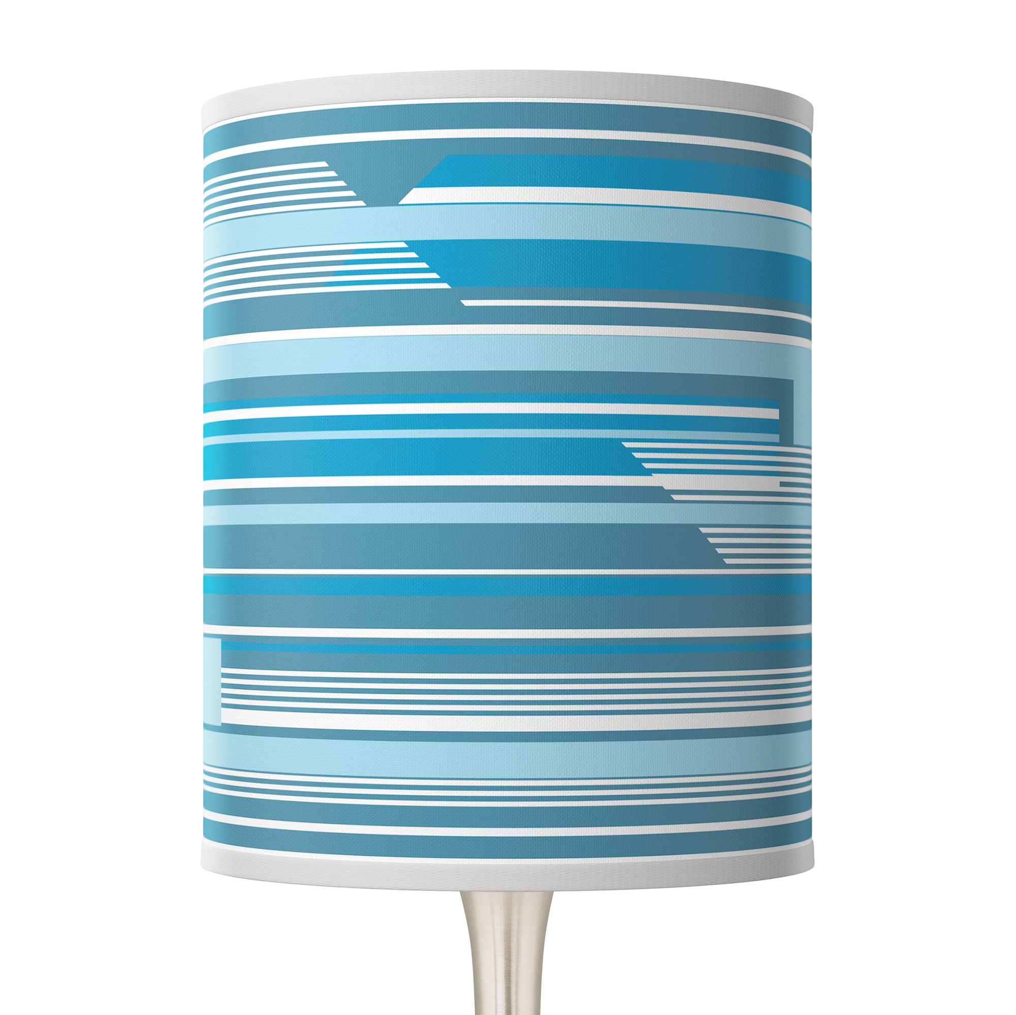 Image 2 Urban Stripes Giclee Droplet Table Lamp more views