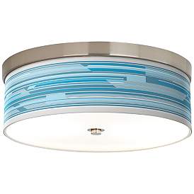 Image1 of Urban Stripes Giclee Energy Efficient Ceiling Light