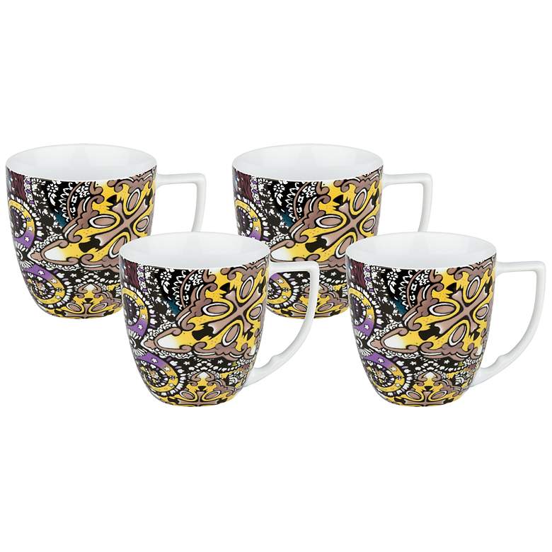 Image 1 Urbana Curry Porcelain Mugs Set of 4
