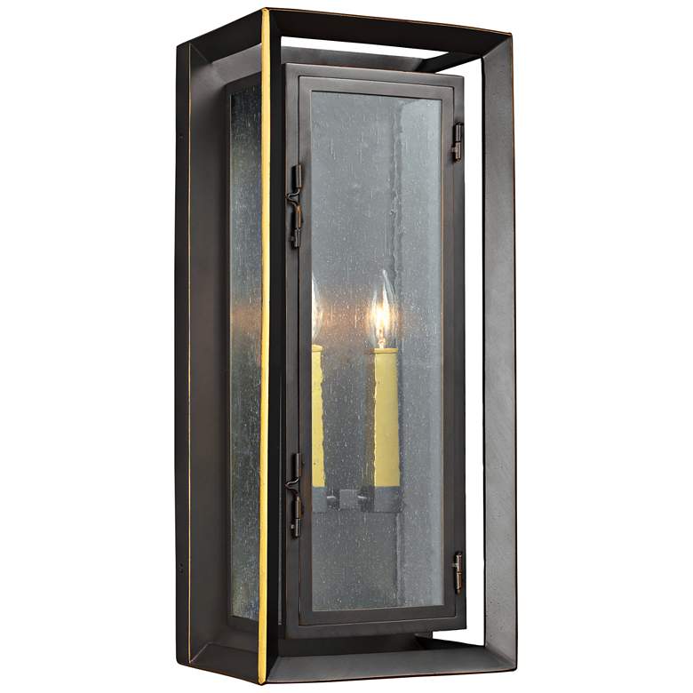 Image 1 Urbandale 23" High Antique Bronze 2-Light Outdoor Wall Light