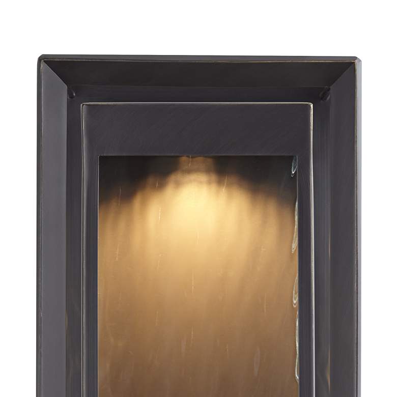 Image 3 Urbandale 23 inch High Marine Grade Bronze LED Outdoor Wall Light more views
