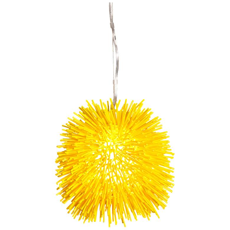 Image 1 Urchin - 1 Light Mini Pendant - Yellow