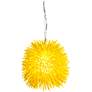 1_Urchin - 1 Light Mini Pendant - Yellow