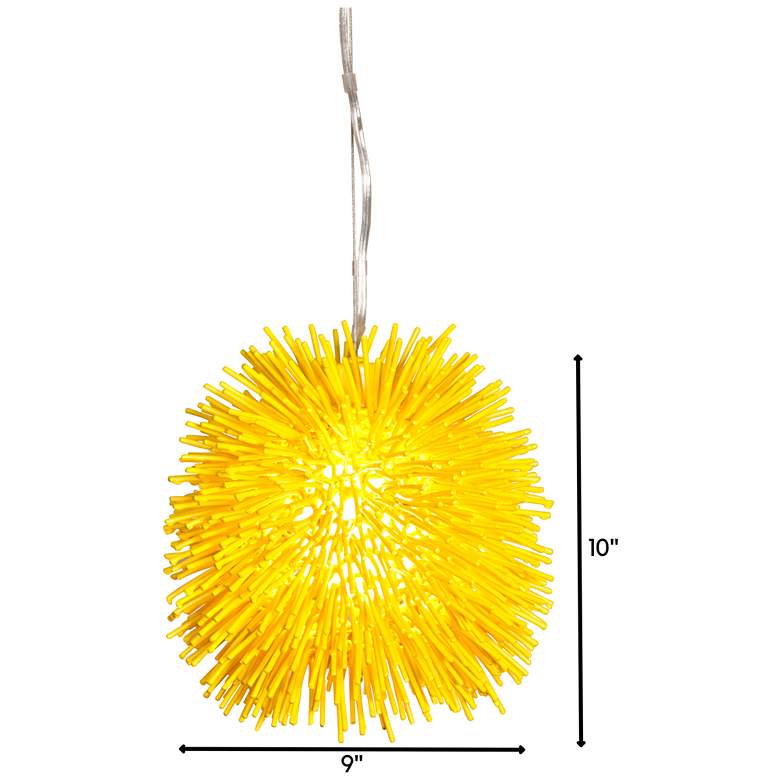 Image 2 Urchin - 1 Light Mini Pendant - Yellow more views