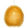 3_Urchin - 1 Light Pendant - Gold Finish more views