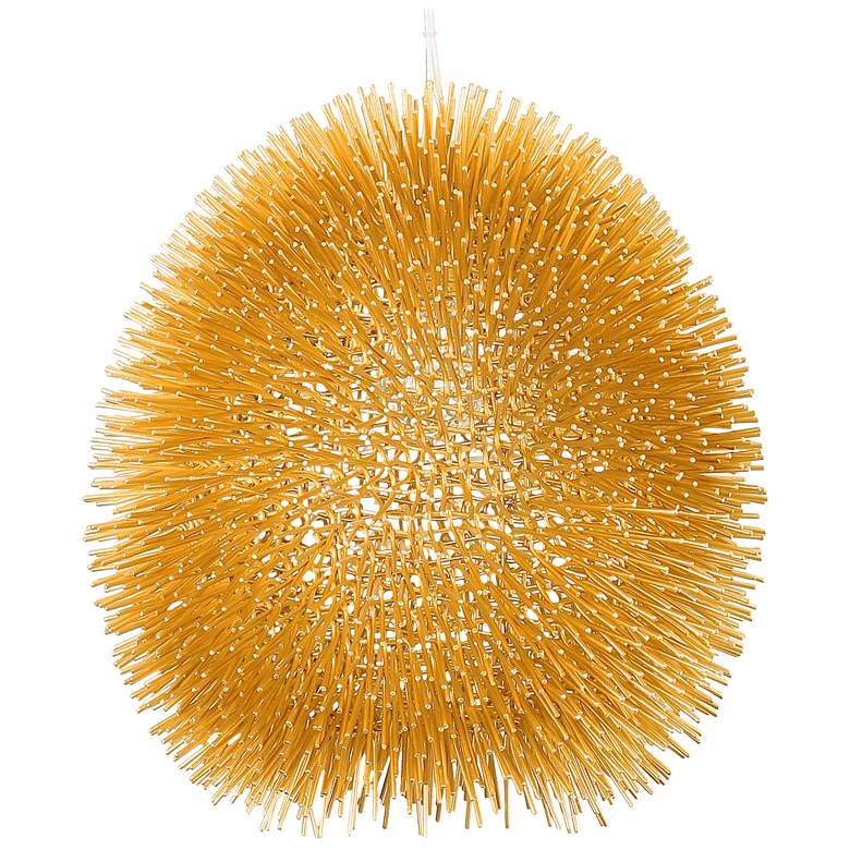 Image 7 Urchin - 1 Light Pendant - Gold Finish more views