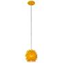 1_Urchin - 1 Light Pendant - Yellow