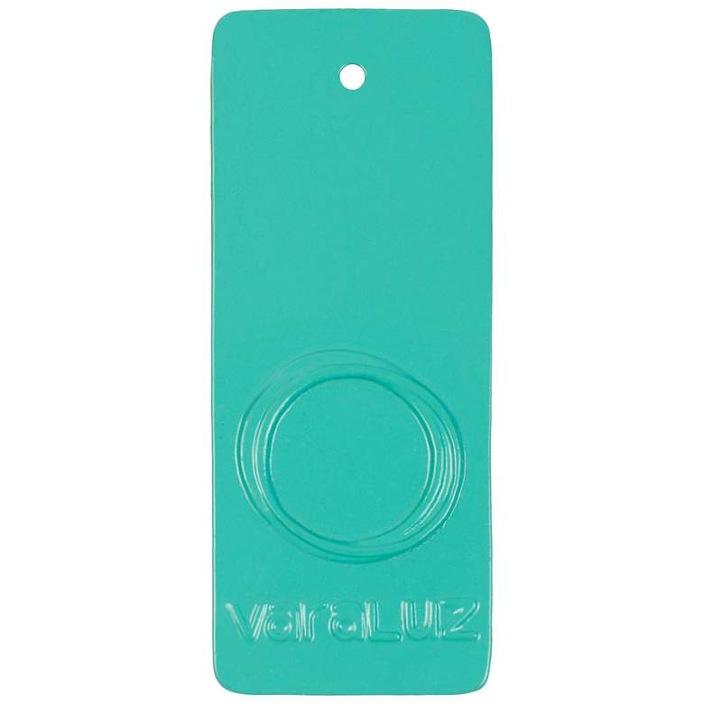 Image 3 Urchin 6.25" Aqua Velvet Uber Mini Pendant more views