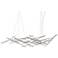 Ursa Major 92.75"W 44.L Espresso Black LED Chandelier-Clear 2200/240" Cable