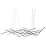 1_Ursa Major 92.75"W 44.L Espresso Black LED Chandelier-Clear 2700/240" Cable