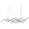 Ursa Major 92.75"W 44.L Espresso Black LED Chandelier-White 2200/240" Cable