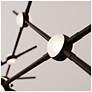 5_Ursa Major 92.75"W 44.L Espresso Black LED Chandelier-White 2700/240" Cable more views