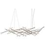 2_Ursa Major 92.75"W 44.L Espresso Black LED Chandelier-White 3000/240" Cable
