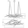 2_Ursa Minor 55"W 25.L Espresso Black LED Chandelier-White 2200/240" Cable more views