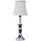 Ursula 16"H Blue and White French Antique Accent Table Lamp