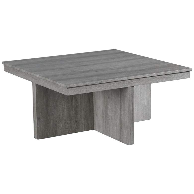 Image 3 Uster Light Gray 5-Piece Table and Storage Stool Set more views