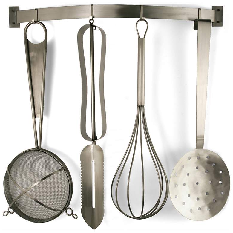 Image 1 Utensils 42 inch Wide Contemporary Metal Wall Art