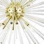 7_Utopia 16 Light Satin Brass Foyer Pendant Chandelier more views