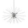 Thumbnail4 of Utopia 9 Light Polished Chrome Large Pendant Chandelier more views
