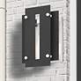 1_Utrecht 1 Light Black and Brushed Nickel Outdoor Wall Lantern