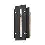 6_Utrecht 1 Light Black and Brushed Nickel Outdoor Wall Lantern more views