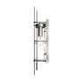 6_Utrecht 1 Light Black and Brushed Nickel Outdoor Wall Lantern more views