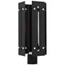 2_Utrecht 1 Light Black Outdoor Post Top Lantern